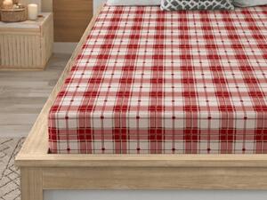 Plahta od mikrovlakana TARTAN SRCE šarena 90x200 cm