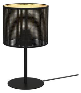 Stolna lampa LOFT SHADE 1xE27/60W/230V pr. 18 cm crna/zlatna