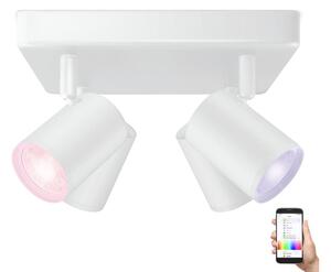 WiZ - LED RGBW Prigušiva reflektorska svjetiljka IMAGEO 4xGU10/4,9W/230V bijela Wi-Fi