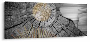 Slika - Deblo u kolažu (120x50 cm)