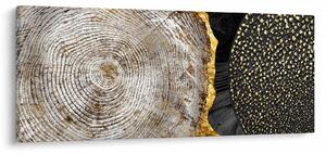 Slika - Deblo u kolažu 2 (120x50 cm)