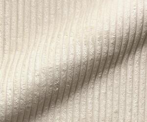 Kutna garnitura Sirpio XL 266x173cm, Materijal: Rebrasta tkanina - Siva 266 x 173 x 71 cm s tabureom