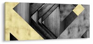 Slika - Teksturirani oblici (120x50 cm)