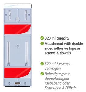 Zidni plastični dozator sapuna srebrne boje 0,32 l Istres - Wenko