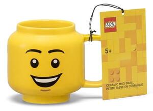 Žuta keramička dječja šalica 255 ml Head - LEGO®