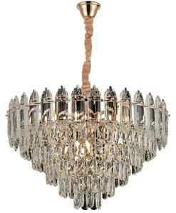 Visilica s kristalima G057-CP 50cm GOLD
