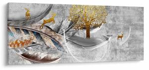 Slika - Kolaž (120x50 cm)