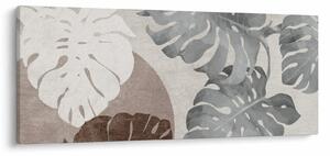 Slika - Dizajn s lišćem (120x50 cm)