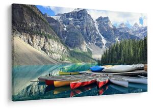 Slika - Jezero Moraine (90x60 cm)