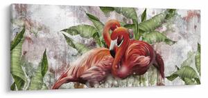 Slika - Flamingosi (120x50 cm)