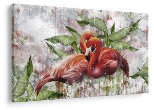 Slika - Flamingosi (90x60 cm)