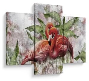 Slika - Flamingosi (90x60 cm)