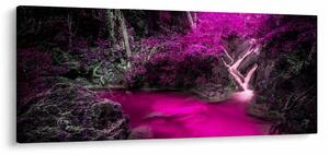 Slika - Ružičasta šuma (120x50 cm)