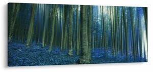 Slika - Plava šuma (120x50 cm)