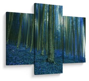 Slika - Plava šuma (90x60 cm)