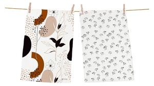 Set od 2 pamučne krpe Butter Kings Autumn Vibe, 70 x 50 cm