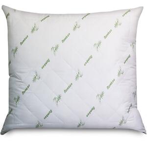Bijeli jastuk Good Morning Bamboo, 75x75 cm