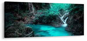 Slika - Tirkizno jezero (120x50 cm)