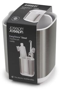 Čaša za četkice za zube od nehrđajućeg čelika Joseph Joseph EasyStore