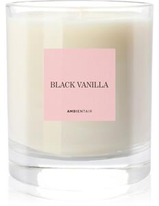 Ambientair COLOURS Black Vanilla mirisna svijeća 200 g