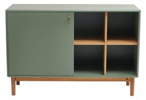 Zelena niska komoda 118x80 cm Color Living - Tom Tailor for Tenzo