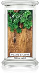 Kringle Candle Classic Balsam & Cedar mirisna svijeća 623 g