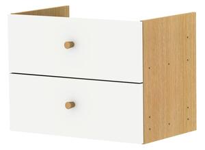 Bijeli modularni sustav polica 43x33 cm Z Cube - Tenzo