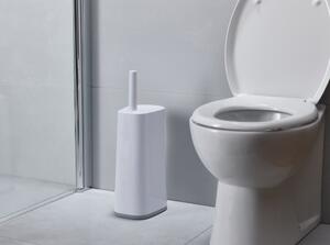 Bijela WC četka sa stalkom za toaletni papir Joseph Joseph Flex