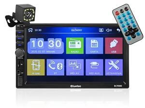 BLUETEC BC9000 2DIN Auto Radio 7" Touch – Bluetooth, Mirror Link, RDS + Kamera za Vožnju Unatrag