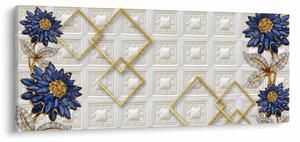 Slika - Dijamantni cvjetovi (120x50 cm)