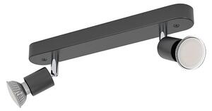 Eglo LED stropna spot svjetiljka Stecci-E (5 W, D x Š x V: 300 x 45 x 75 mm, Crna)