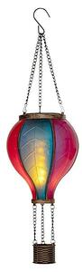 Dekorativna solarna svjetiljka Balon (D x Š x V: 10,8 x 10,8 x 38 cm, Raznobojno, IP44)