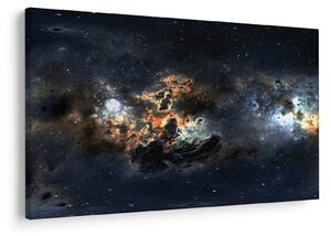 Slika - Svemir s maglicom (90x60 cm)