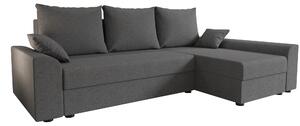 Zondo.hr Kutna garnitura Dusk L (tamnosiva) (D). Akcija -20%. 1057006