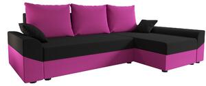 Zondo.hr Kutna garnitura Dusk L (ljubičasta + crna) (L). Akcija -20%. 1061904