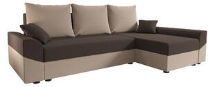 Zondo.hr Kutna garnitura Dusk L (bež + tamnosmeđa) (D). Akcija -20%. 1057005