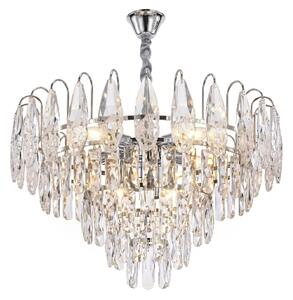 Kristalna viseća svjetiljka SWE079-CP 50cm Chrom