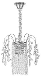 Kristalna viseća svjetiljka SWE089-CP 30cm CHROME