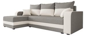 Zondo.hr Kutna garnitura Harmony L Bis (svijetlosiva + bijela) (L). Akcija -20%. 1057174
