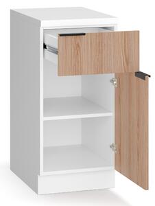 Blumfeldt WoodVista ormarić s ladicama | Robusna MDF radna ploča | Soft-close šarke | Aluminijski ručkovi