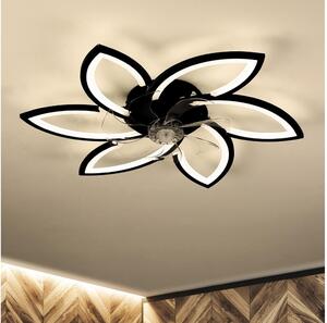 Brilagi-LED Prigušiva svjetiljka s ventilatorom LED/50W/230V 3000-6500K crna+DU