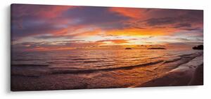 Slika - Zalazak sunca (120x50 cm)