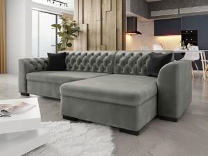 Zondo Kutna sofa na razvlačenje Leon (D) (Magic velvet 2217 + Magic velvet 2217 + Magic velvet 2219). 1060354