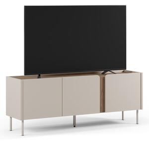Krem/u prirodnoj boji TV komoda u dekoru hrasta 140x53x35 cm Lucile – Marckeric