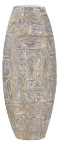 Vaza od polyresina u zlatnoj boji (visina 59,5 cm) Eclips – Mauro Ferretti