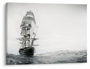Slika - Brod koji plovi oceanom (70x50 cm)