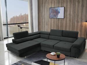 Zondo.hr Kutna garnitura Ascend L (sivo-crna) (L). Akcija -20%. 1061854