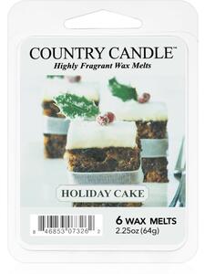 Country Candle Holiday Cake vosak za aroma lampu 64 g