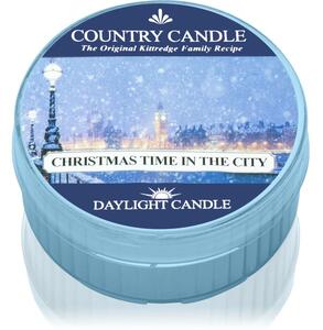 Country Candle Christmas Time In The City čajna svijeća 42 g