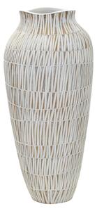 Bijela vaza od polyresina (visina 50 cm) Stiky – Mauro Ferretti